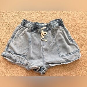 Wishlist High Waist Light Blue Denim Shorts
